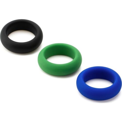 Cock Ring Je Joue Silicone Set med 3 ringer