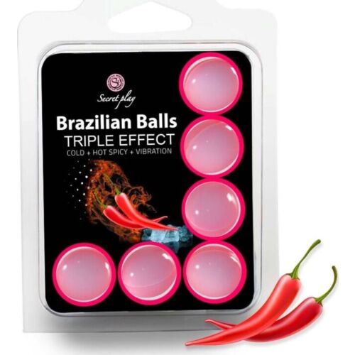 Brazilian Balls SECRETPLAY Set 6 | Triple Effekt