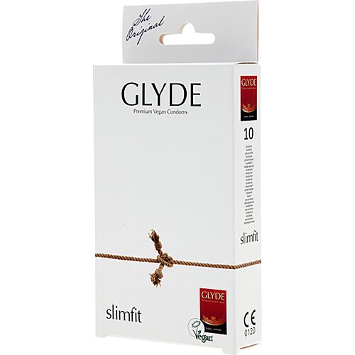 Kondom Glyde Ultra Slimfit 10 Uds - Tynn og komfortabel