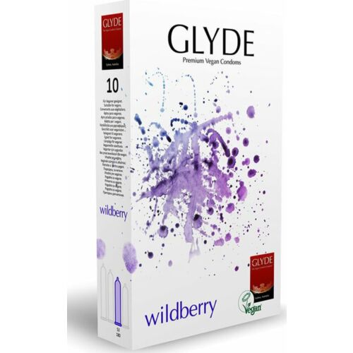 Kondom Glyde Ultra Wildberry 10 Uds