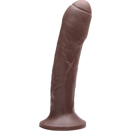 Vibrator Tantus Uncut 2 Mocha med realistisk design