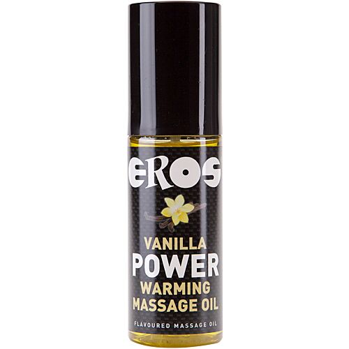 Massasjeolje EROS POWER LINE - Varmende 100 ml