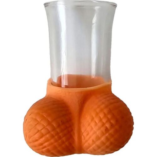 Shotglass Diablo Picante med kjøttfargede egg