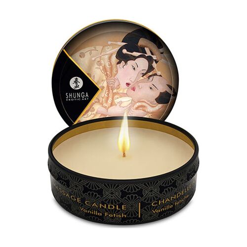 Massasjelys SHUNGA MINI CARESS VANILLA 30 ML