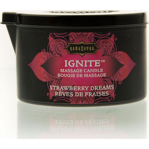 Massasjelys KAMASUTRA Strawberry Dreams 170g