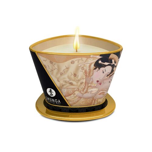 Massasjelys SHUNGA MINI CARESS VANILJE 170 ML