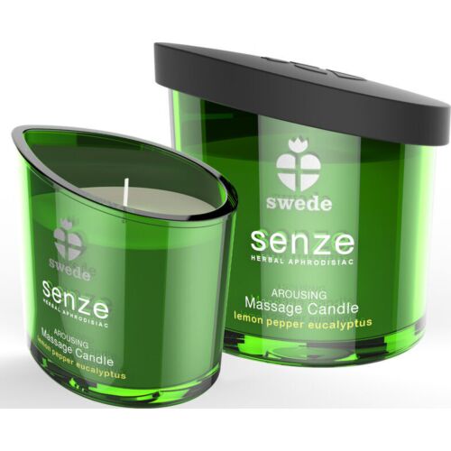 Massasjevoks SWEDE SENZE AROUSING - Sitron, Pepper, Eucalyptus