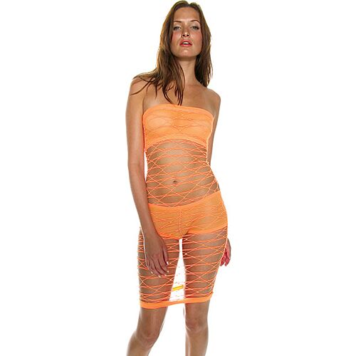 Kjole Music Legs C/Hotpants orange