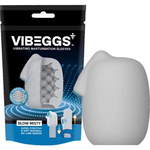 Masturbator Vibeggs Blow Misty med vibrasjon
