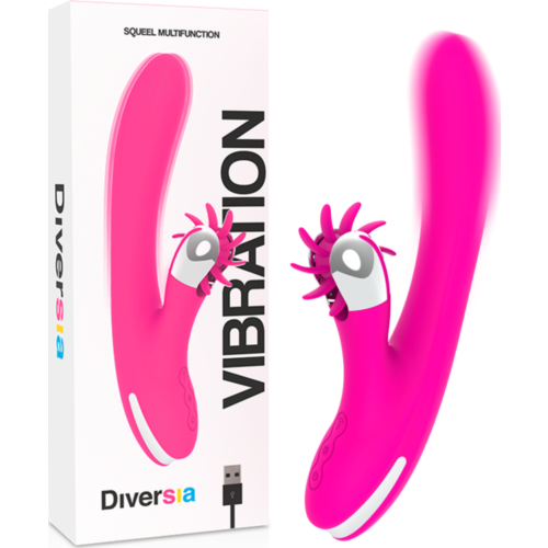 Vibrerende leketøy Diversia Bunny 24 cm med klitorisstimulering