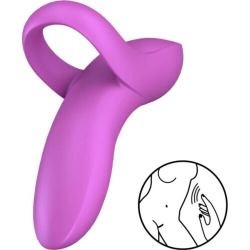 Satisfyer Bold Lover Finger Vibrator med 12 Vibrasjonsmoduser
