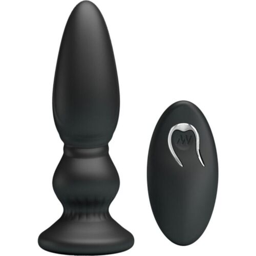 Analplugg MR PLAY - Kraftig vibrator med fjernkontroll