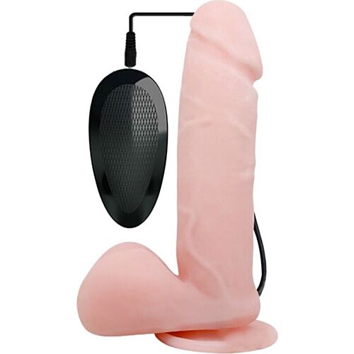 Realistisk Vibrator BAILE OLIVER med Rotasjonsfunksjon