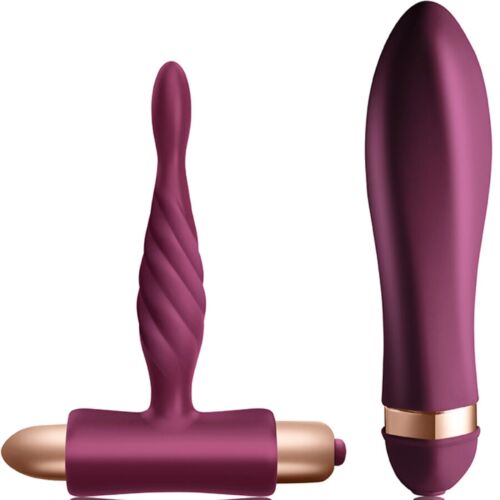 Sex leketøy Climaximum Dare Kit med vibrator og analplugg