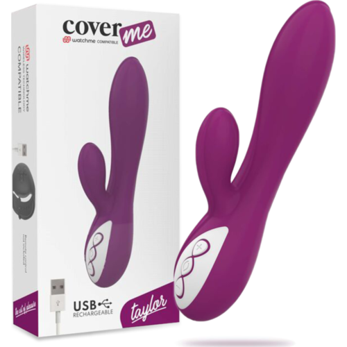 Vibrator COVERME Taylor med fjernkontroll