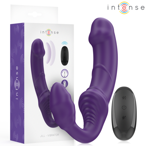 Vibrator INTENSE JILL 20 cm med fjernkontroll