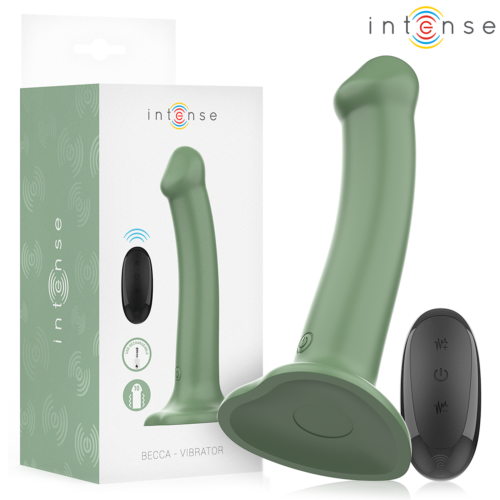 Vibratør INTENSE BECCA med sugekopp og fjernkontroll