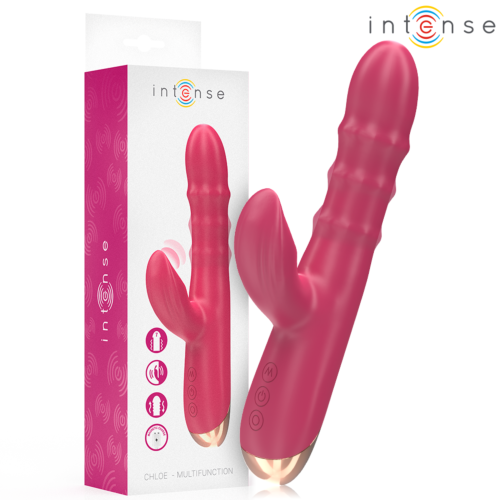 Vibrator INTENSE Chloe 3-i-1 med fleksibel stimulering