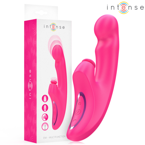 Vibrator INTENSE EMI 3-i-1 med 10 vibrasjonsmoduser