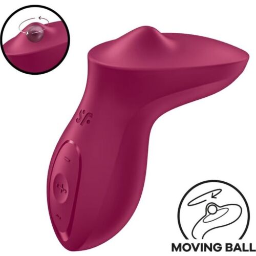 Lay-on Vibrator SATISFYER Exciterrr med rullende kule
