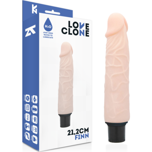 Vibrador LOVECLONE Finn Selvlubrikasjon 21.2 cm
