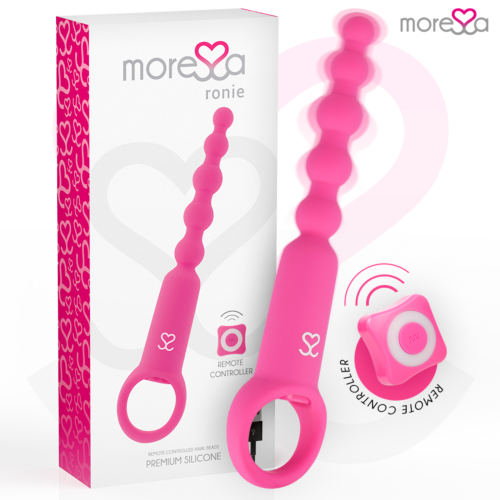 Vibratoren MORESSA Ronie med fjernkontroll og 7 modi