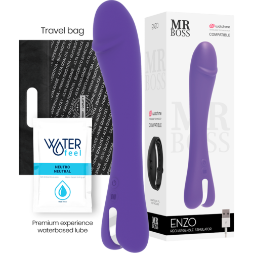 Vibrador MR. BOSS Enzo med fjernkontroll