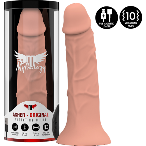 Dildo MYTHOLOGY ASHER - Realistisk og vibrator kompatibel