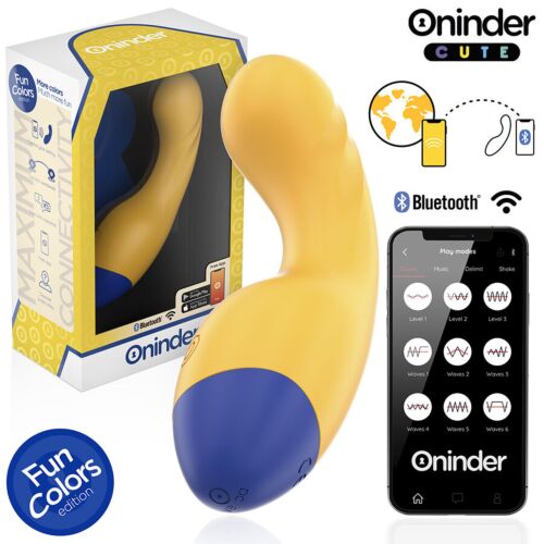 Vibrator ONINDER CUTE LOVE BUDDY MASTER med app-funksjon