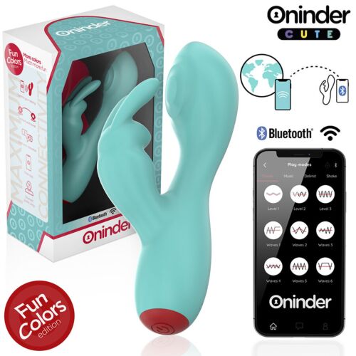 Vibratoren ONINDER CUTE LOVE BUNNY med tapping-modus
