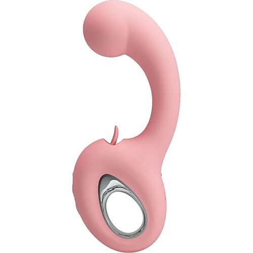 Vibrator PRETTY LOVE ERYNNYES med klitorisstimulator