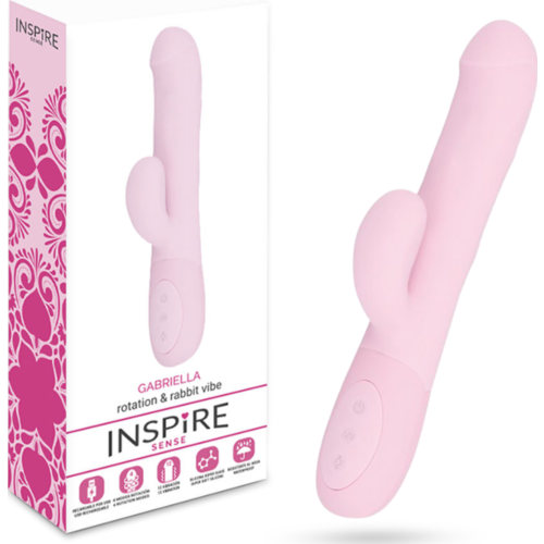 Rabbit vibratoren Inspire Gabriella med klitorisstimulator