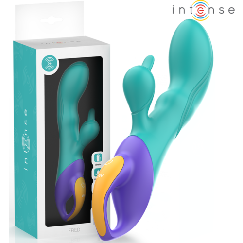 Rabbit vibratoren INTENSE FRED med dobbelt stimulering
