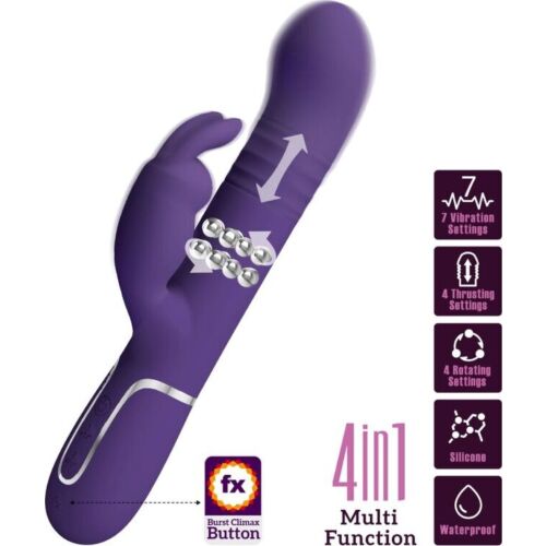 Pretty Love Coale Kanin Vibrator 4-i-1