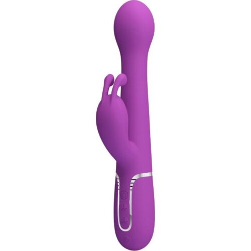 Vibrator Pretty Love Dejon 3 i 1 med dobbel stimulering