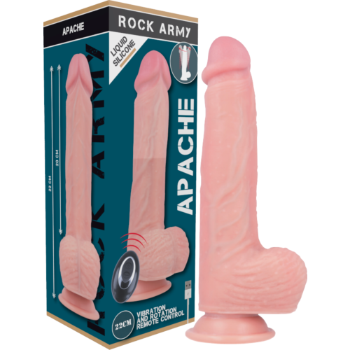 Vibratoren Rock Army Apache med fjernkontroll