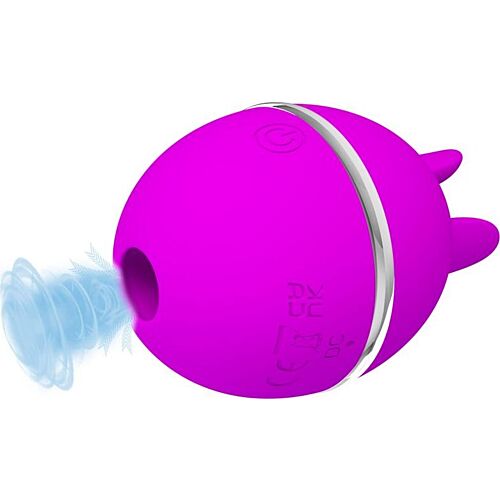 Vibrador Pretty Love Gemini med pulserende funksjon