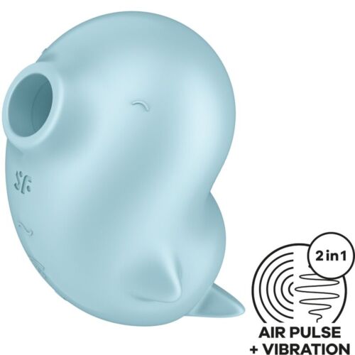 Stimulator Satisfyer Sassy Seal med vibrasjon