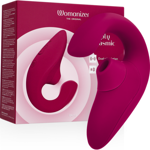 Vibrador WOMANIZER Blend Rabbit med dobbelt stimulering