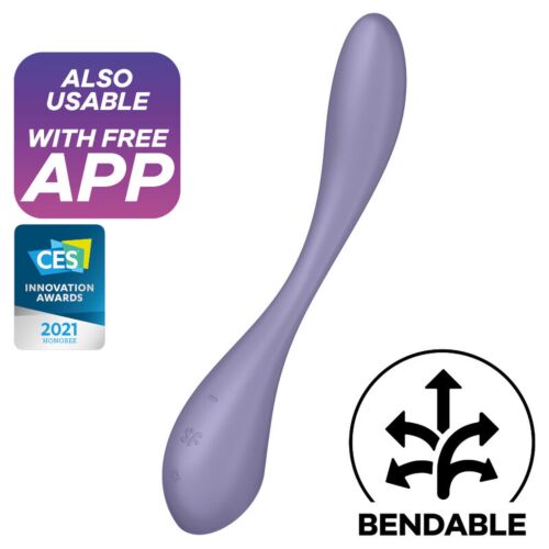 Vibrador SATISFYER G-SPOT FLEX 5 med fleksibel nakke