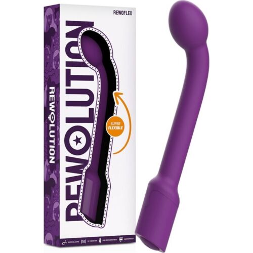 Vibrator REWOLUTION REWOFLEX fleksibel G-punktsstimulator