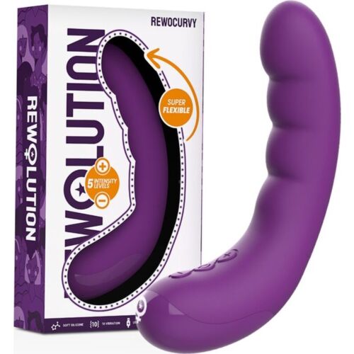 Vibrador REWOLUTION REWOCURVY med 10 moduser