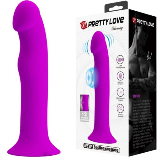 G Spot Vibrator Pretty Love Murray med sugebase