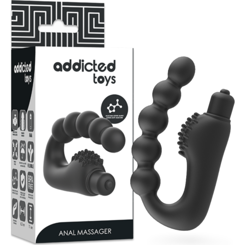 Analt vibrátor ADDICTED TOYS Prostate Massager med vibrasjon