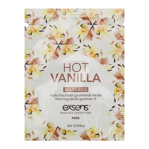 Massasjeolje Exsens Hot Vainilla 3 ml