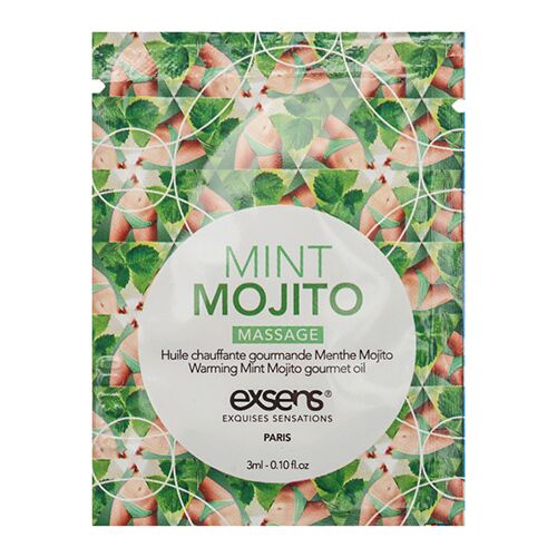 Massasjeolje Exsens Mint Mojito 3 ml - Oppvarmende