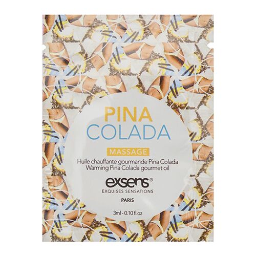 Massasjeolje Exsens Piña Colada 3 ml med varmende effekt