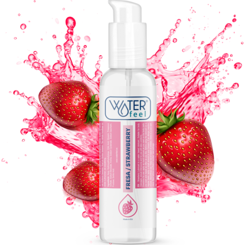 Lubrikant WATERFEEL Strawberry 175 ml med deilig smak