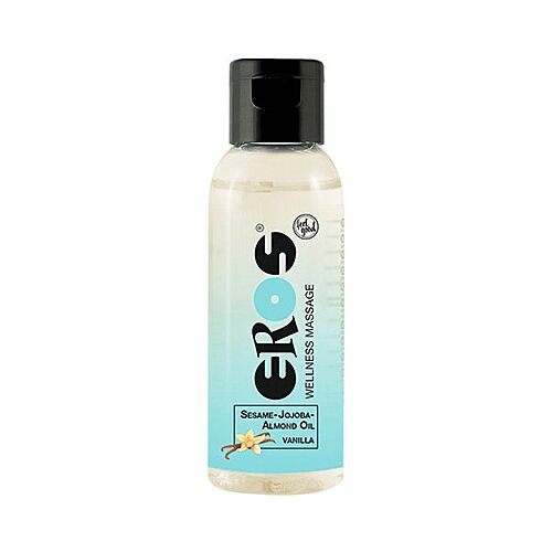 Massasjeolje Eros Vanilla 50 ml - Beroligende og aromatisk