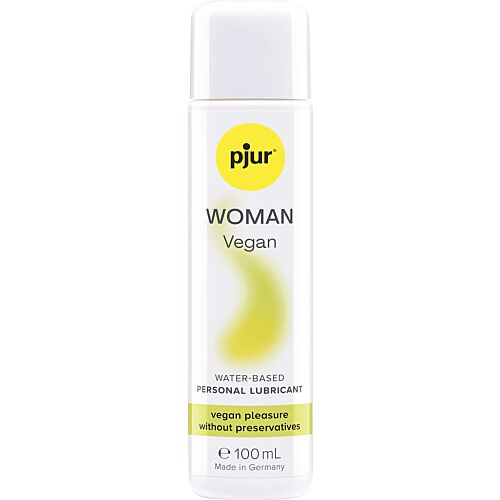 Lubrikant Pjur Woman Vegan 100 ml med veganske ingredienser
